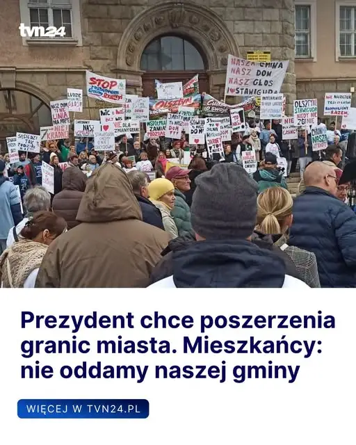 Olsztyn chce przyłączyć tereny gmin Dywity i Stawiguda. Wójtowie protestują